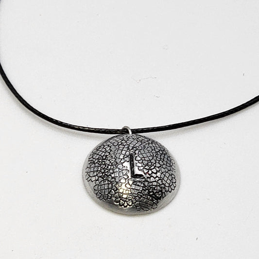 Curved Personalized Stainless Steel Necklace