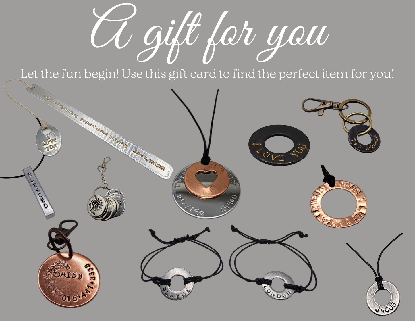 Give the Gift of Choice: Knab Custom Designs Gift Card