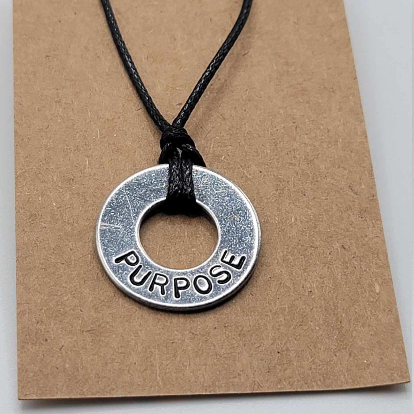 "Discover Your Purpose": Personalize or Keep this Necklace with PURPOSE or Ephesians 1:11