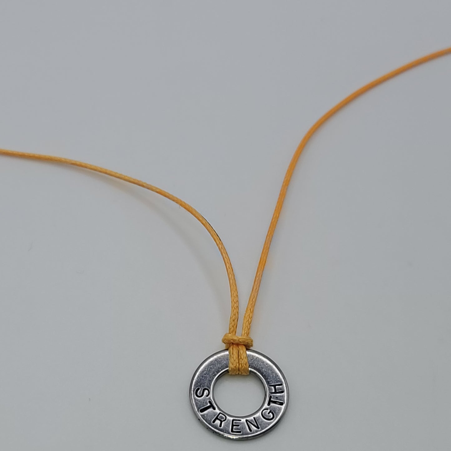 What is your favorite word? Personalize or keep STRENGTH for your affirmation necklace