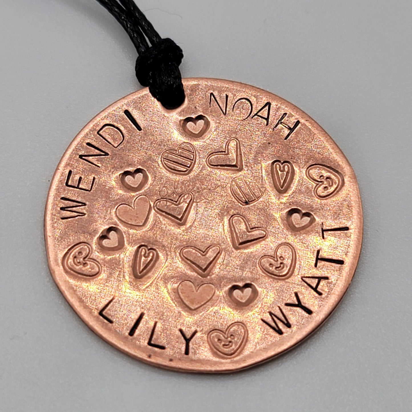 Personalized Copper Necklace
