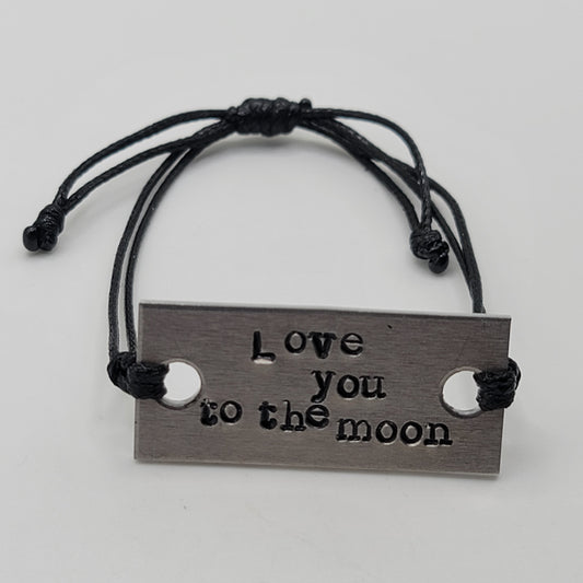 Personalized Hand Stamped Bracelet