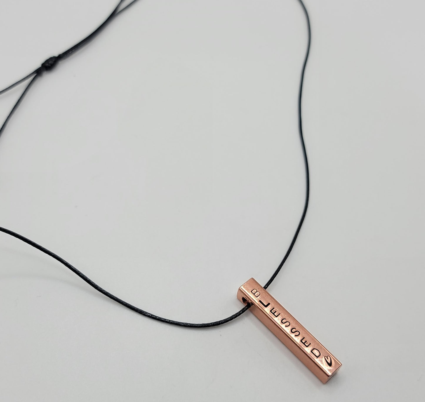 Personalized Copper Bar Necklace (Customize at Checkout)
