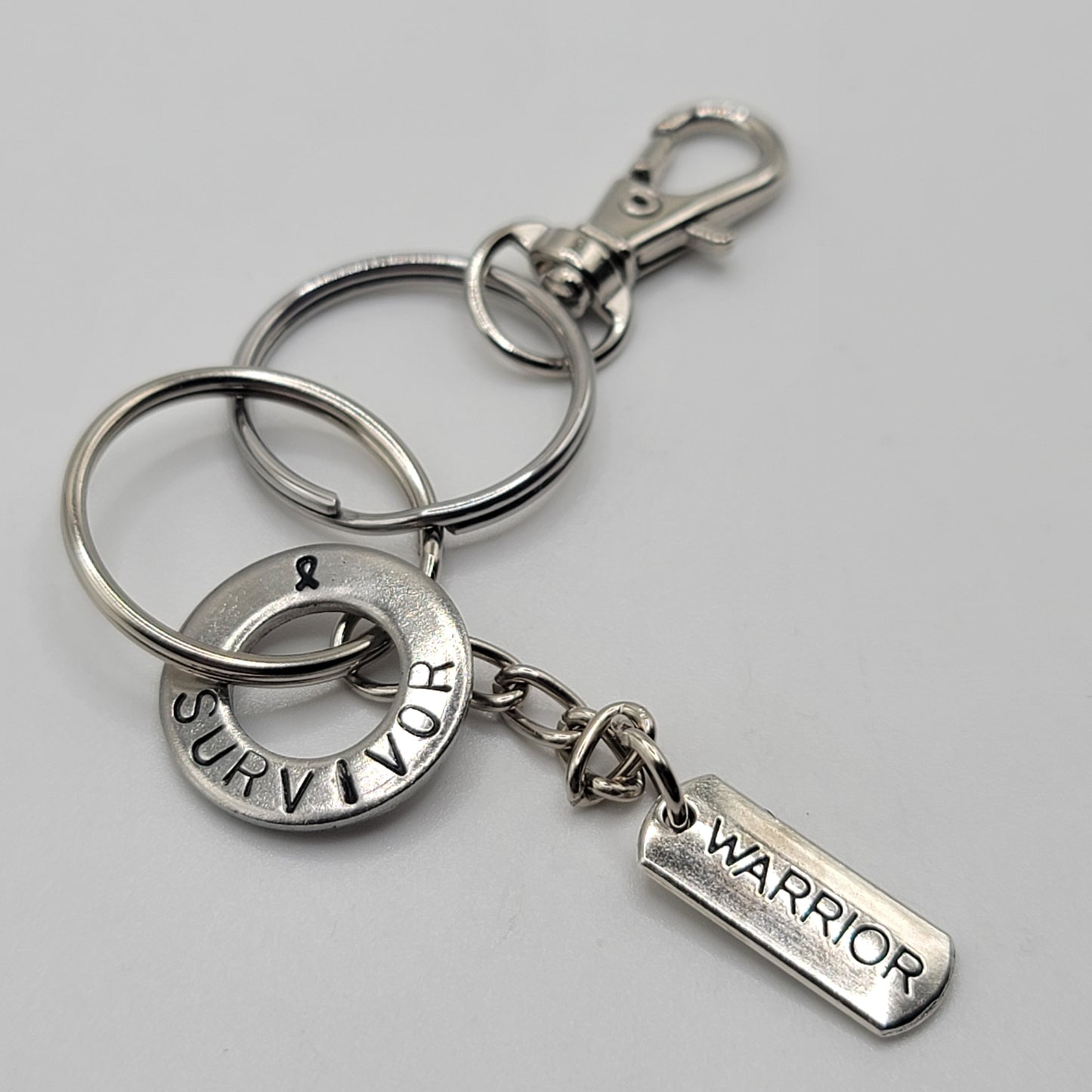 Cancer Bracelet and Keychain set