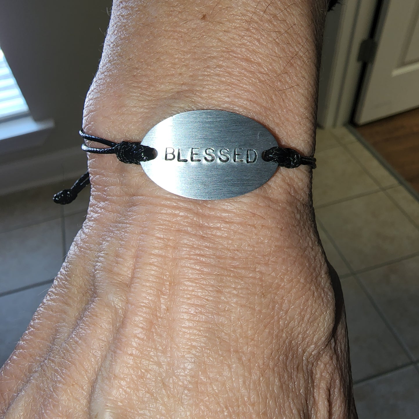 Personalized Hand Stamped Bracelet
