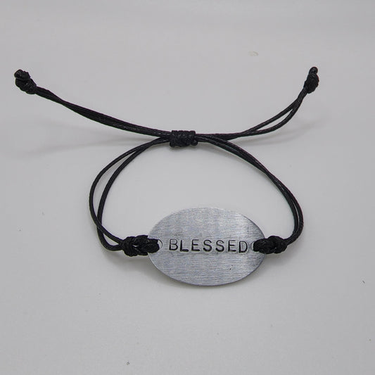 Personalized Hand Stamped Bracelet