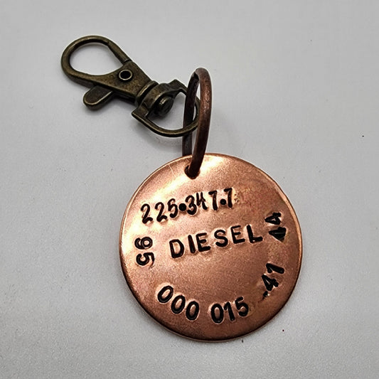 Personalized Copper Pet Tags for Your Furry Friends