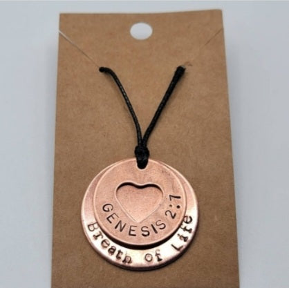 Double Copper Necklace (Customize in cart)