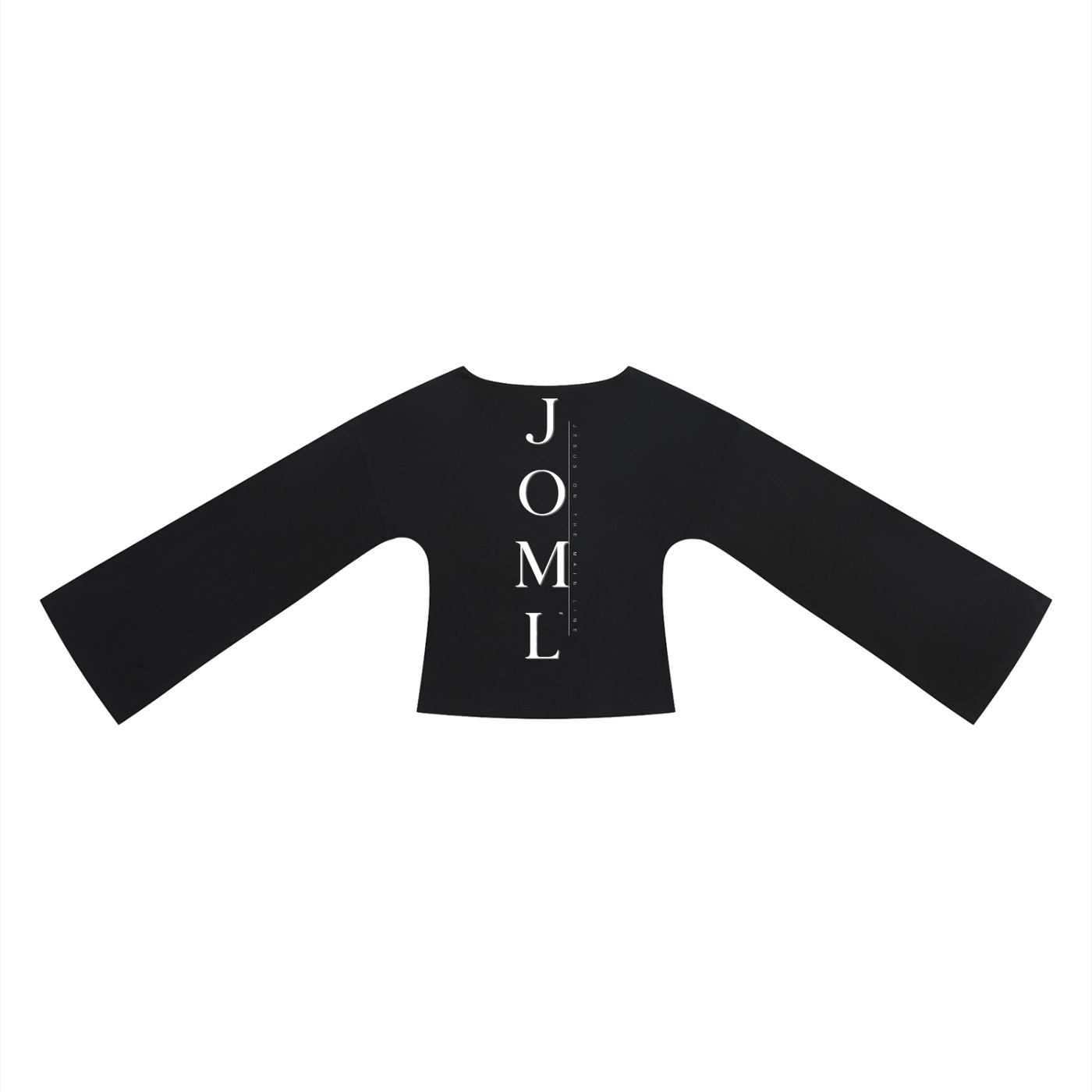 JESUS ON THE MAIN LINE - Women’s Bell Sleeve T-Shirt