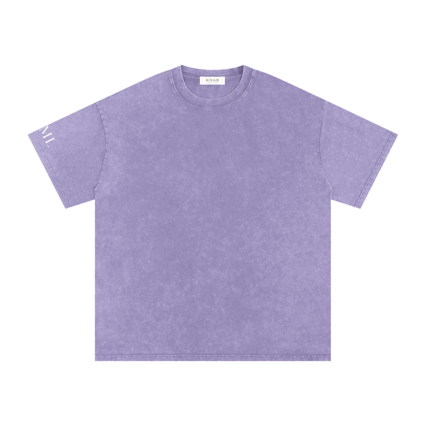 JESUS ON THE MAIN LINE - Snow Washed Oversized Cotton T-Shirt