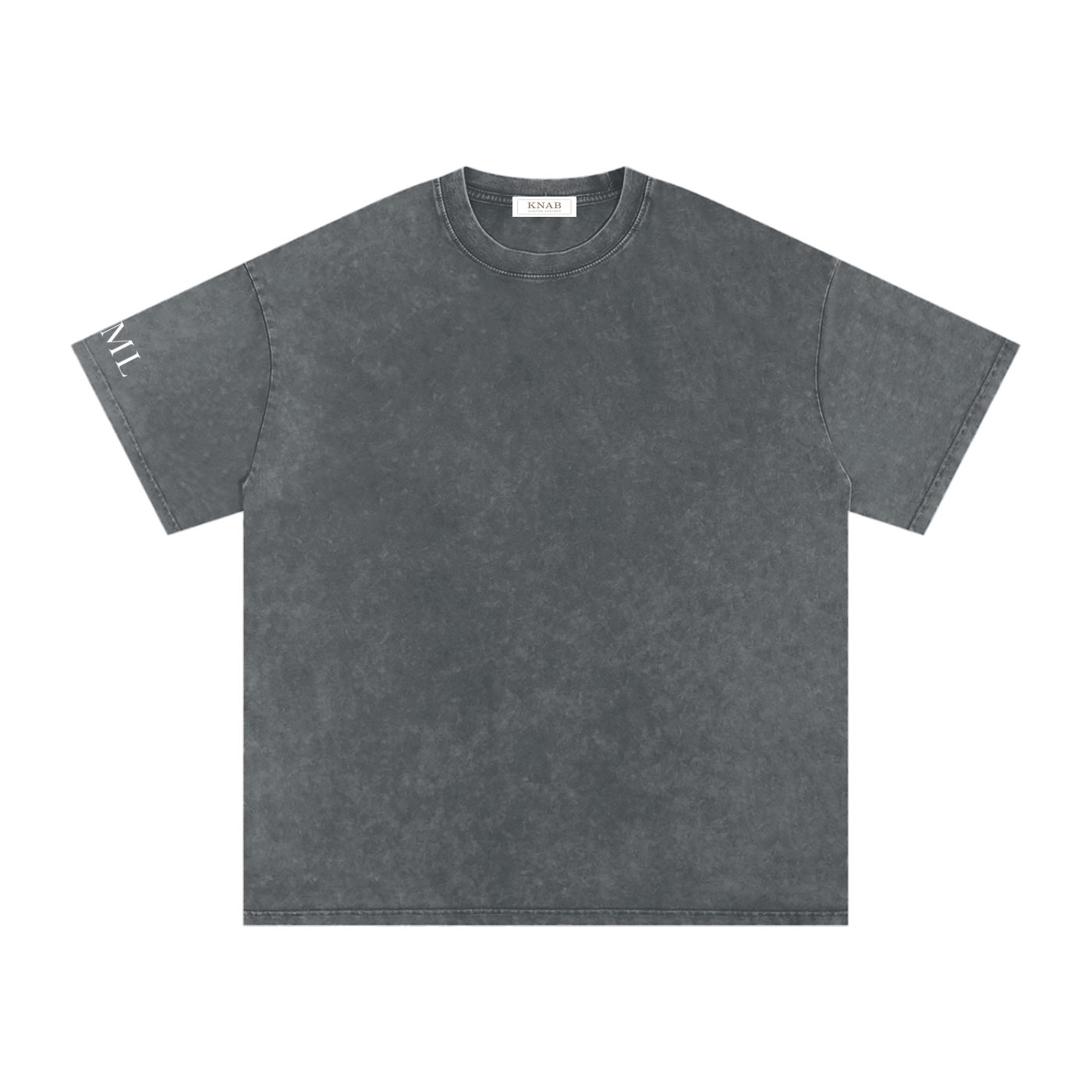 JESUS ON THE MAIN LINE - Snow Washed Oversized Cotton T-Shirt