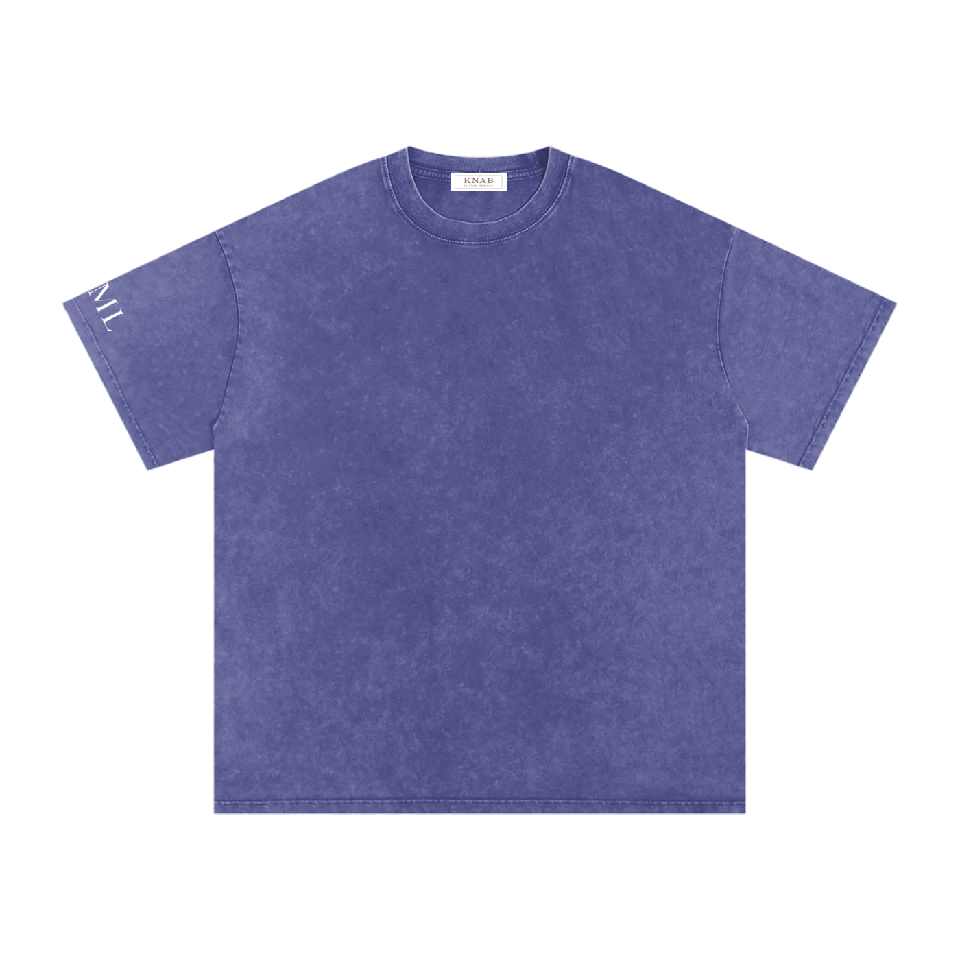 JESUS ON THE MAIN LINE - Snow Washed Oversized Cotton T-Shirt