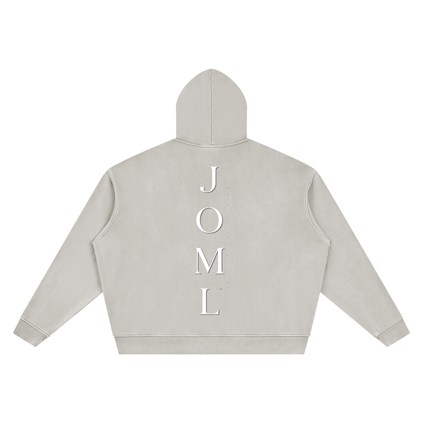 JESUS ON THE MAIN LINE - Unisex Vintage Wash Boxy Hoodie