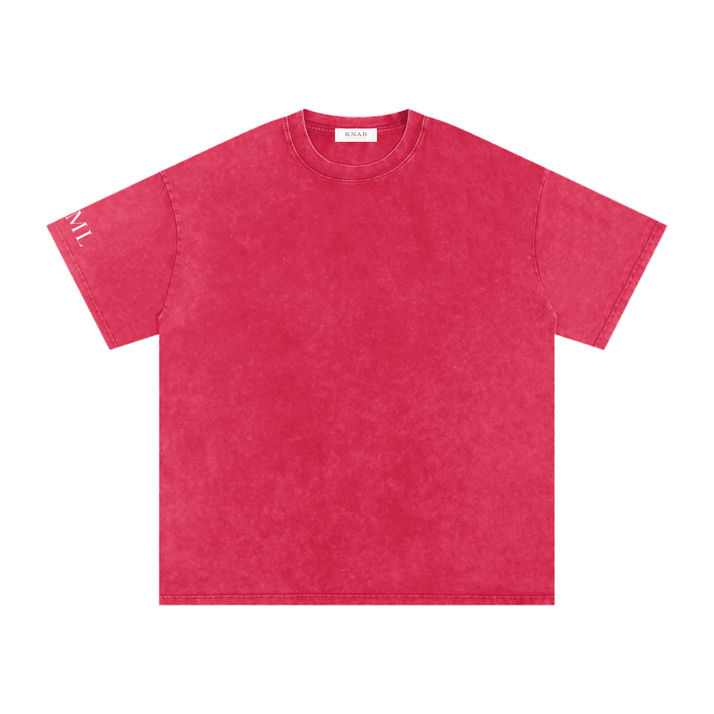 JESUS ON THE MAIN LINE - Snow Washed Oversized Cotton T-Shirt