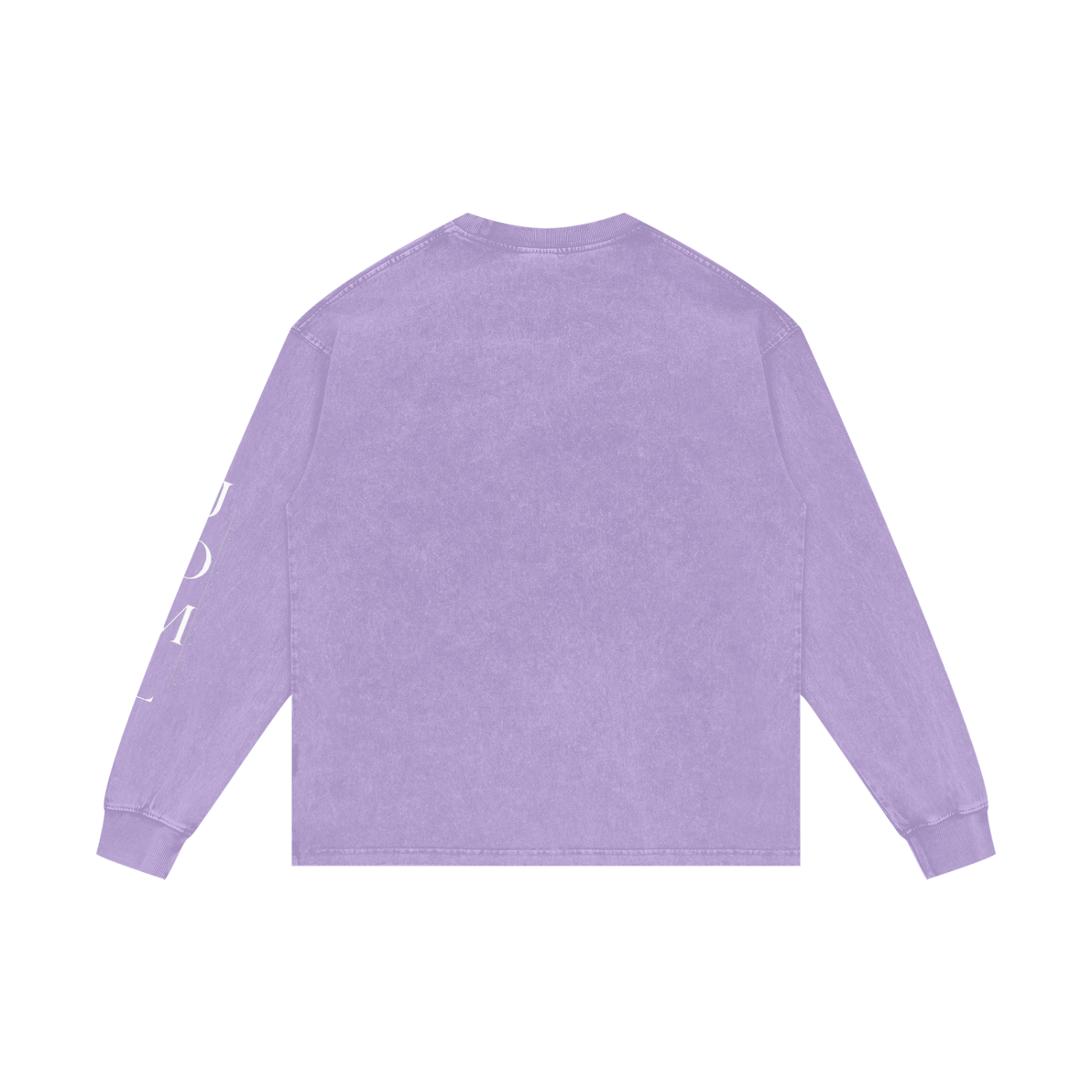 JESUS ON THE MAIN LINE - Acid Wash Oversize Long Sleeve T-Shirt