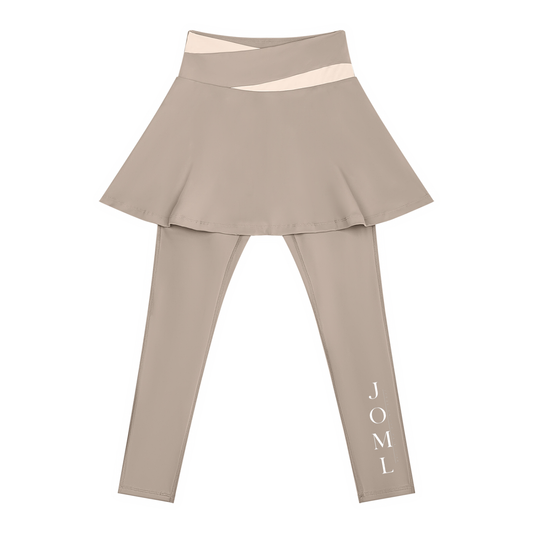 JESUS ON THE MAIN LINE - Women's Yoga Panelled Skorts