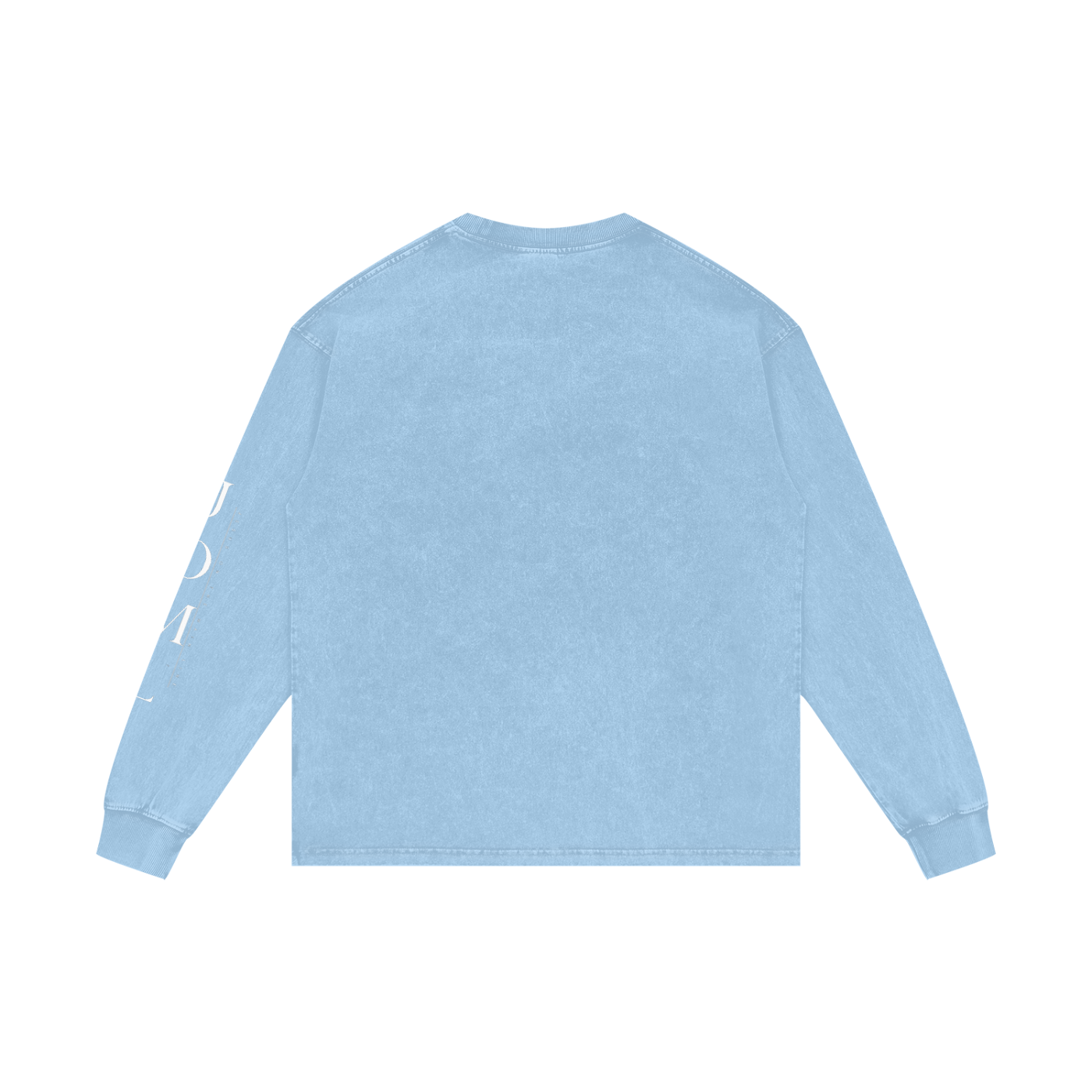 JESUS ON THE MAIN LINE - Acid Wash Oversize Long Sleeve T-Shirt