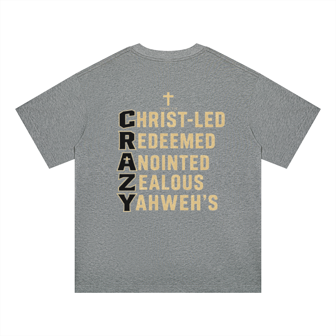 CRAZY COLLECTION - Unisex Oversized Drop Shoulder T-Shirt