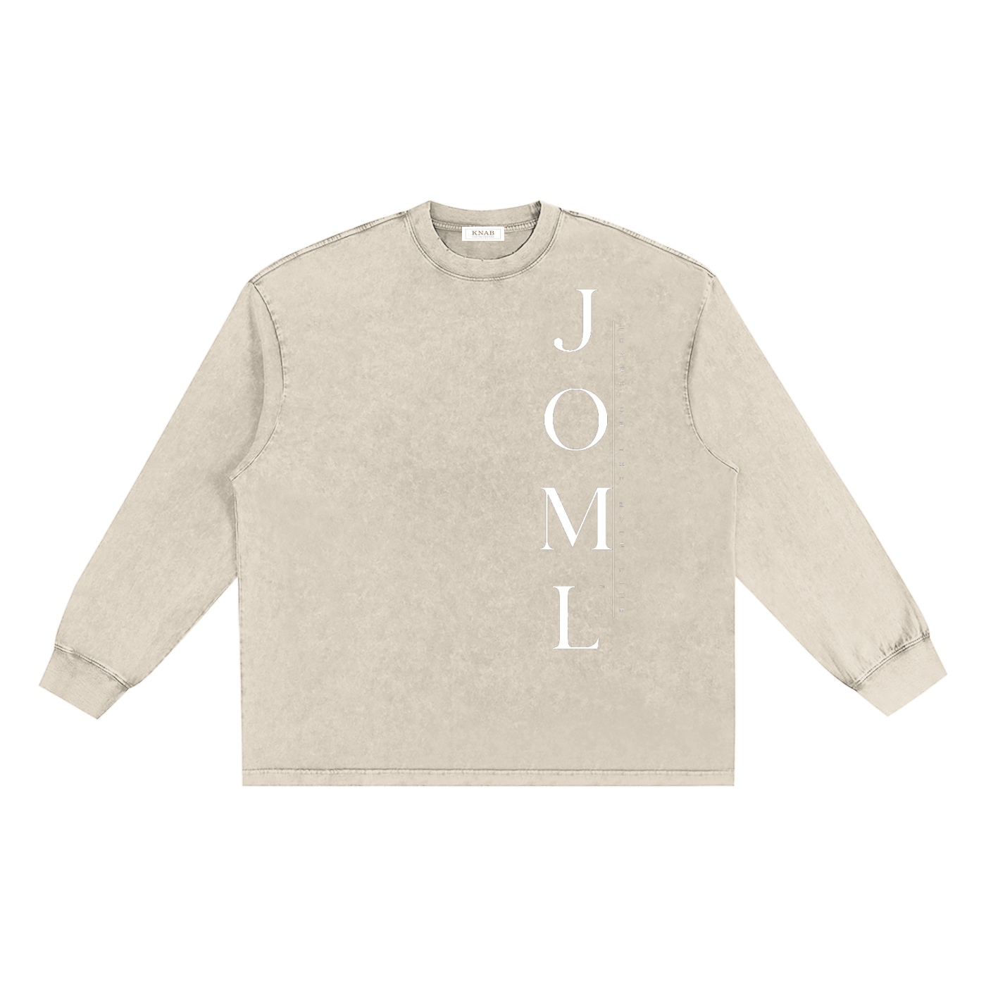 JESUS ON THE MAIN LINE - Snow Washed Frayed Edge T-Shirt