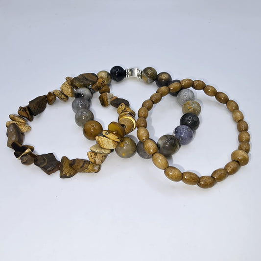 Earth Elements Bracelet Set