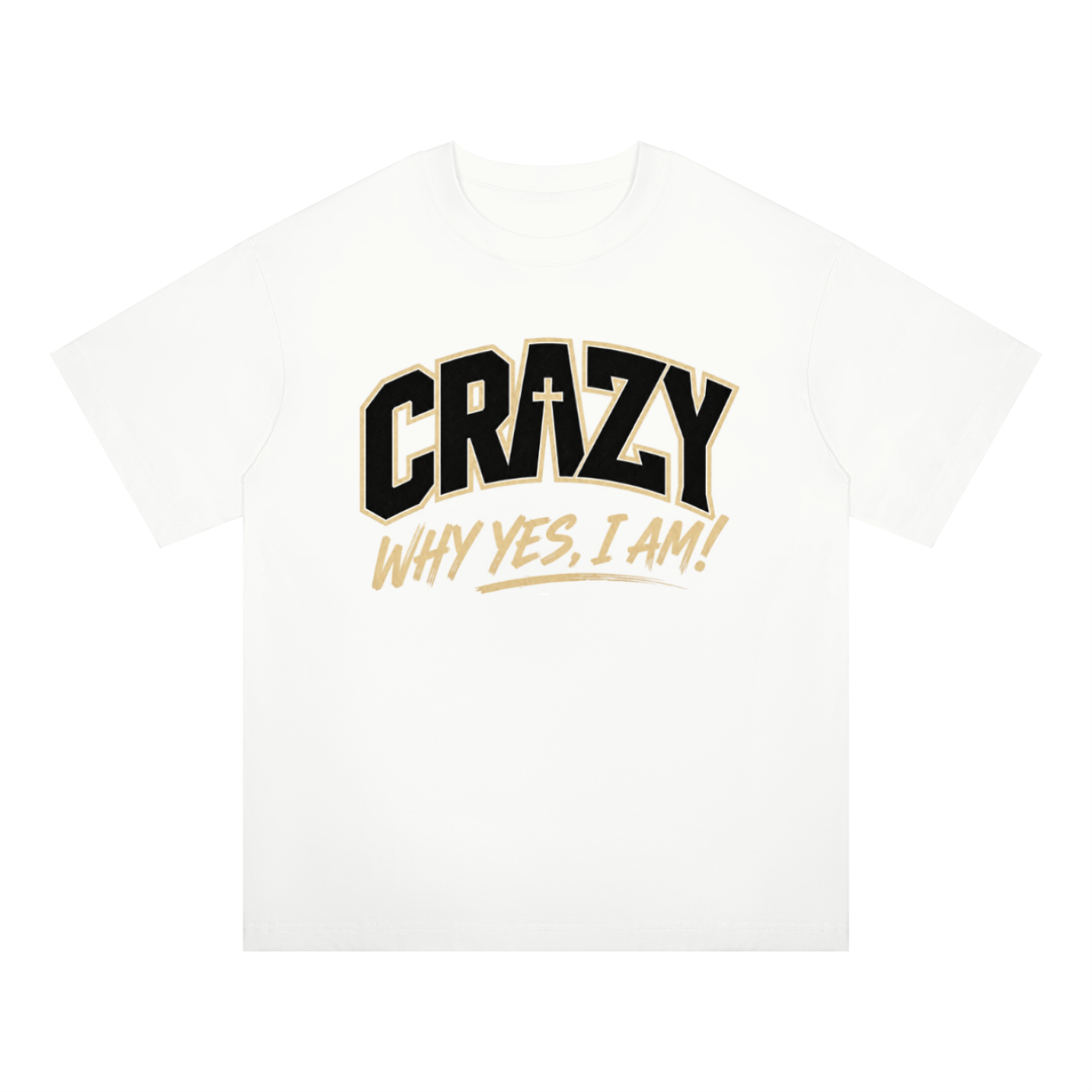 CRAZY COLLECTION - Unisex Oversized Drop Shoulder T-Shirt