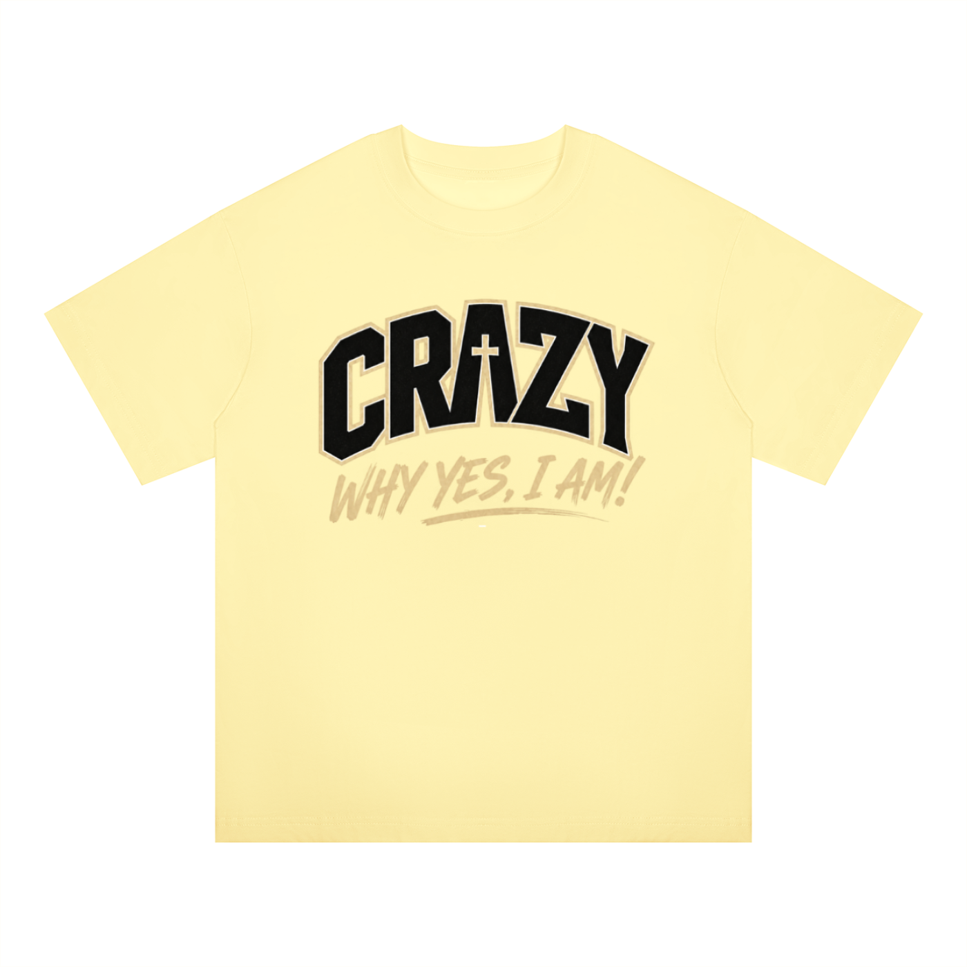CRAZY COLLECTION - Unisex Oversized Drop Shoulder T-Shirt