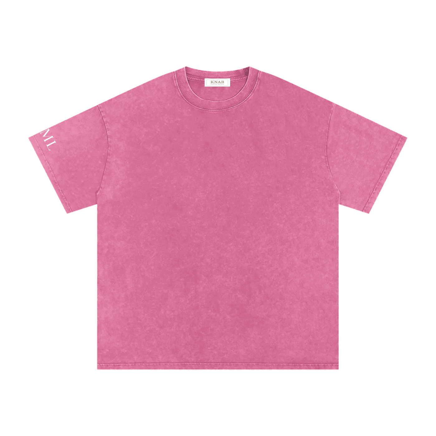 JESUS ON THE MAIN LINE - Snow Washed Oversized Cotton T-Shirt