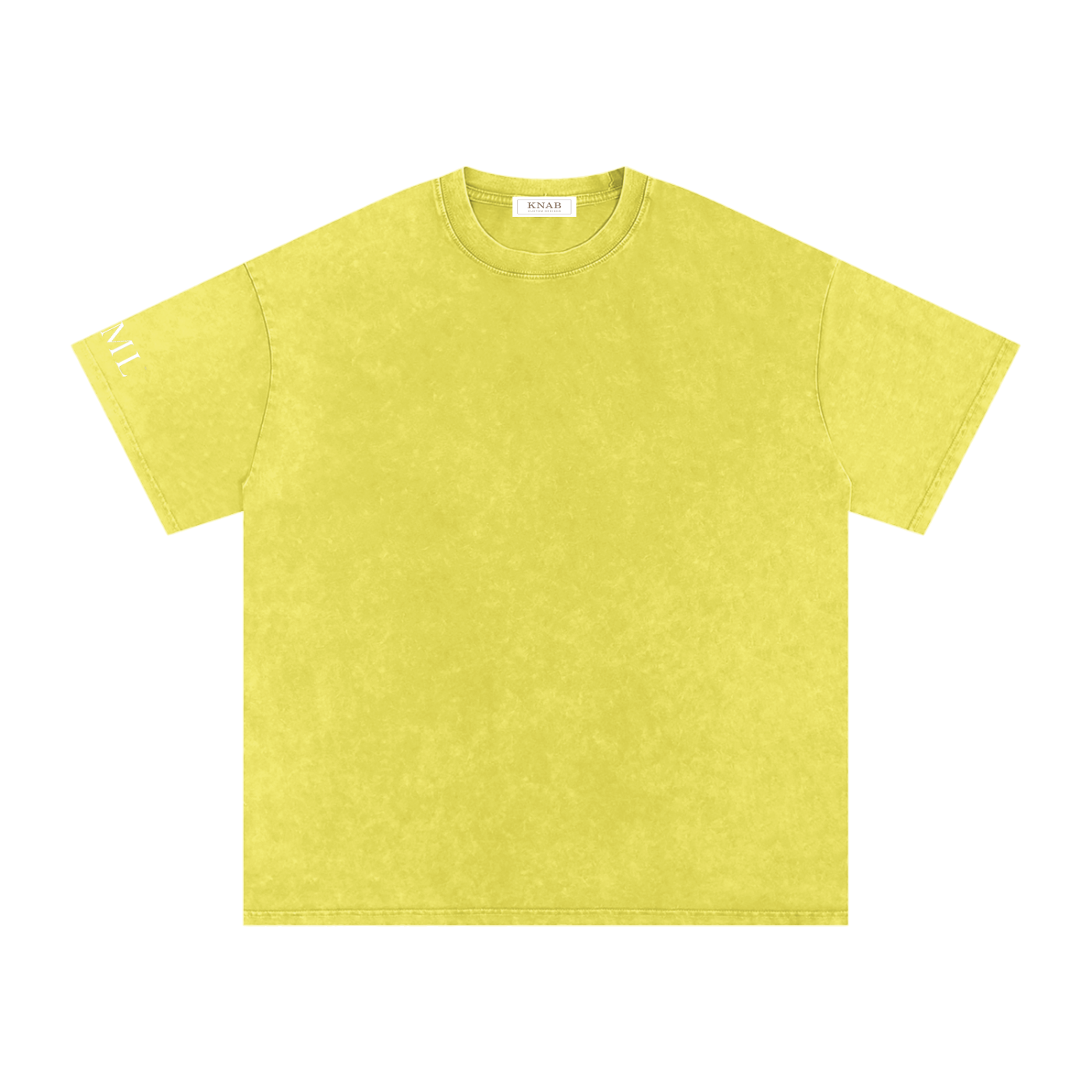JESUS ON THE MAIN LINE - Snow Washed Oversized Cotton T-Shirt
