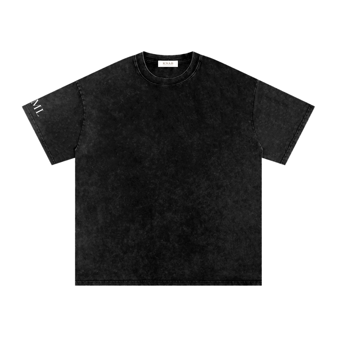 JESUS ON THE MAIN LINE - Snow Washed Oversized Cotton T-Shirt