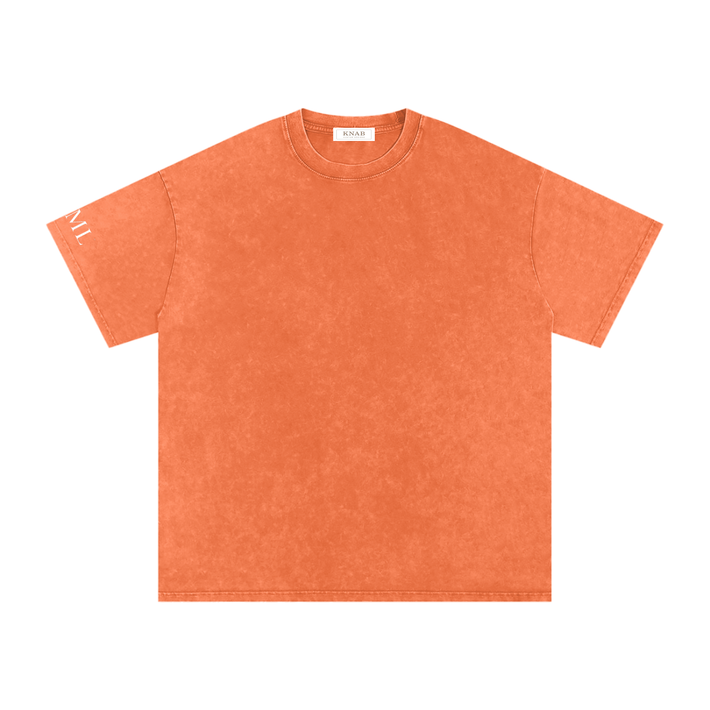 JESUS ON THE MAIN LINE - Snow Washed Oversized Cotton T-Shirt