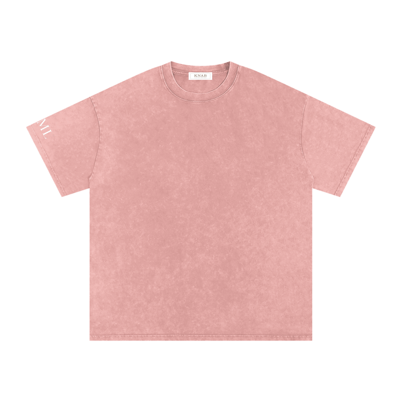 JESUS ON THE MAIN LINE - Snow Washed Oversized Cotton T-Shirt