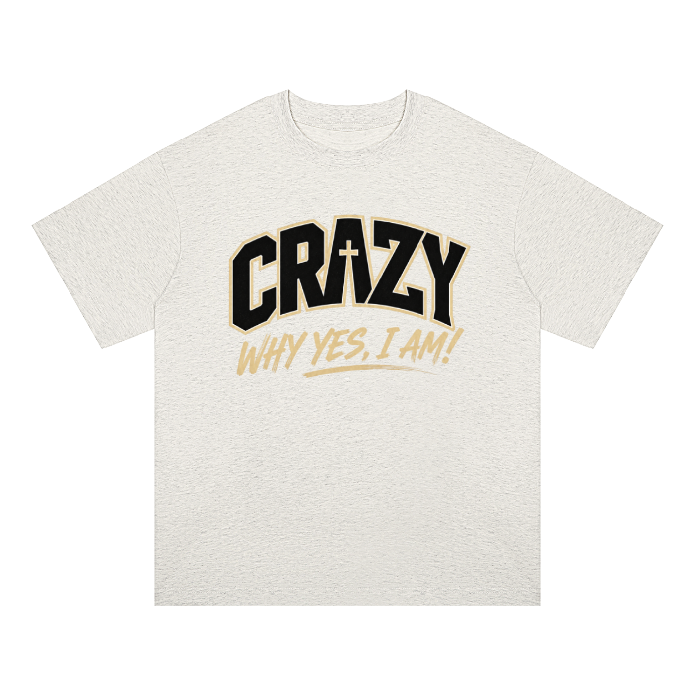 CRAZY COLLECTION - Unisex Oversized Drop Shoulder T-Shirt