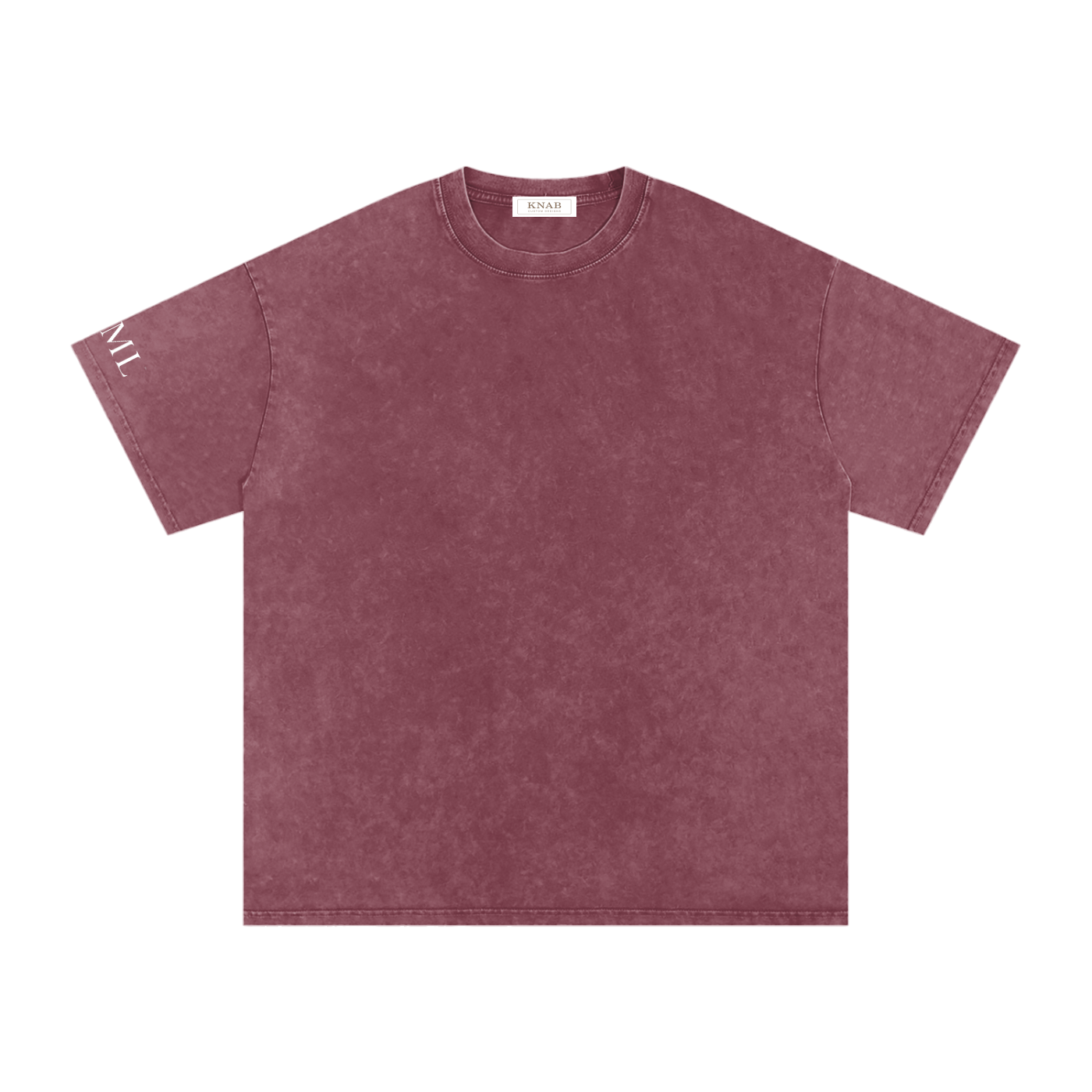 JESUS ON THE MAIN LINE - Snow Washed Oversized Cotton T-Shirt