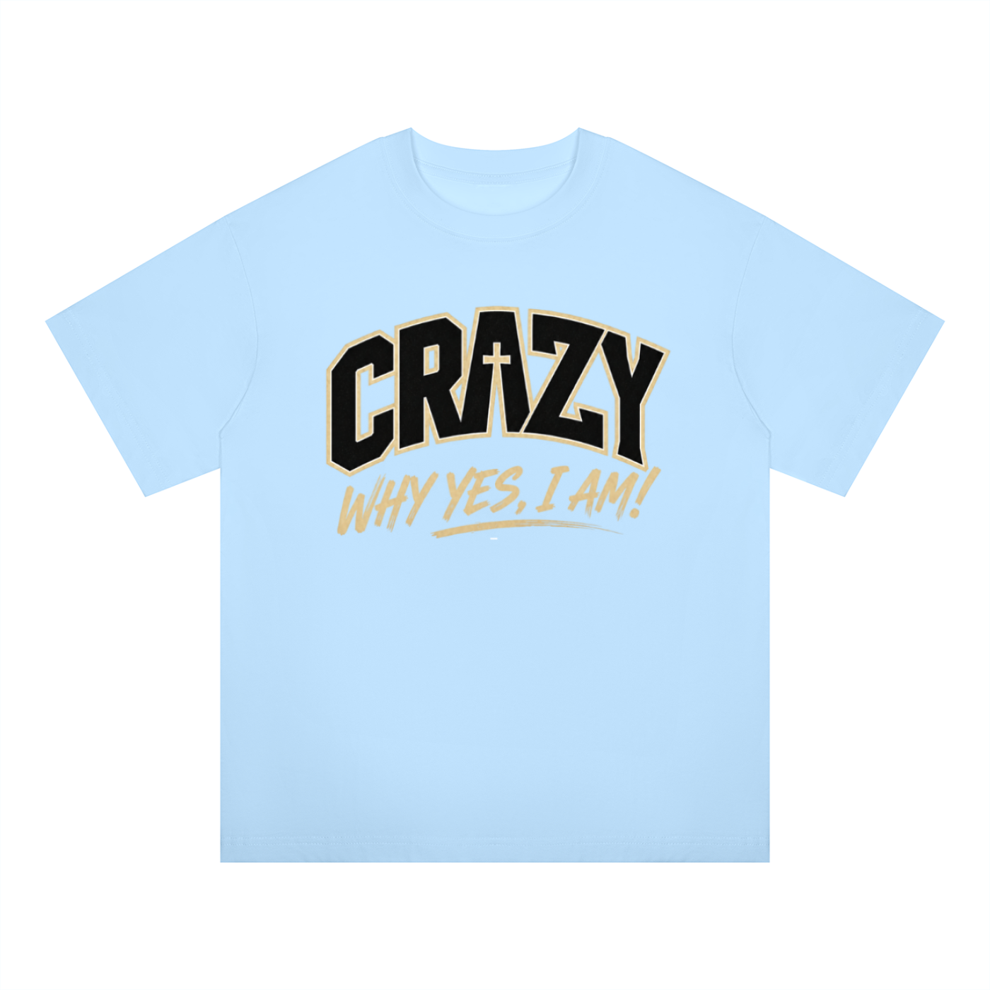 CRAZY COLLECTION - Unisex Oversized Drop Shoulder T-Shirt
