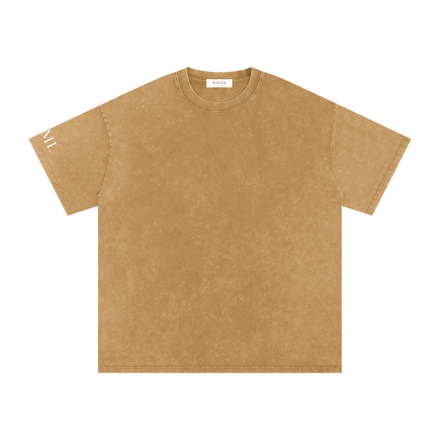JESUS ON THE MAIN LINE - Snow Washed Oversized Cotton T-Shirt
