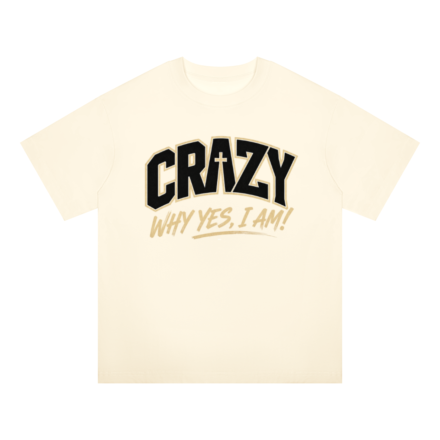 CRAZY COLLECTION - Unisex Oversized Drop Shoulder T-Shirt