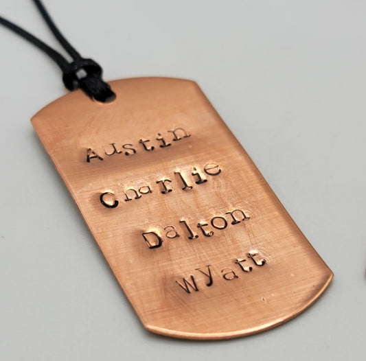 Copper Necklace (Customize in cart)